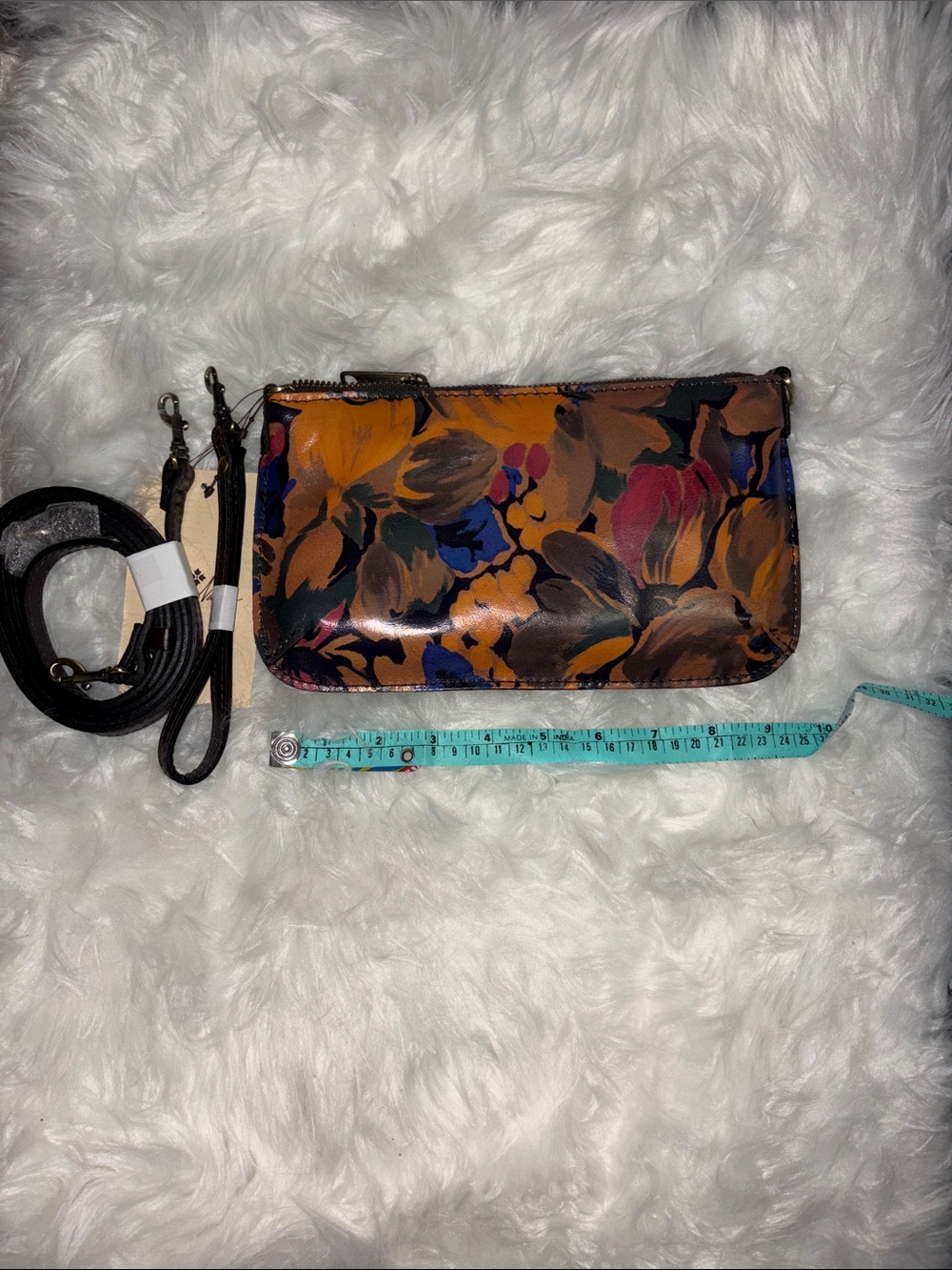 Patricia Nash Floral Multi-Color Crossbody Purse